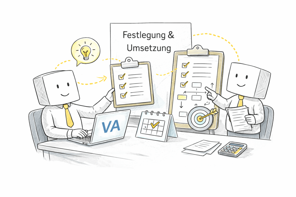 Planung und Umsetzung administrativer Aufgaben im Rahmen der virtuellen Assistenz bei WB Swiss Capital