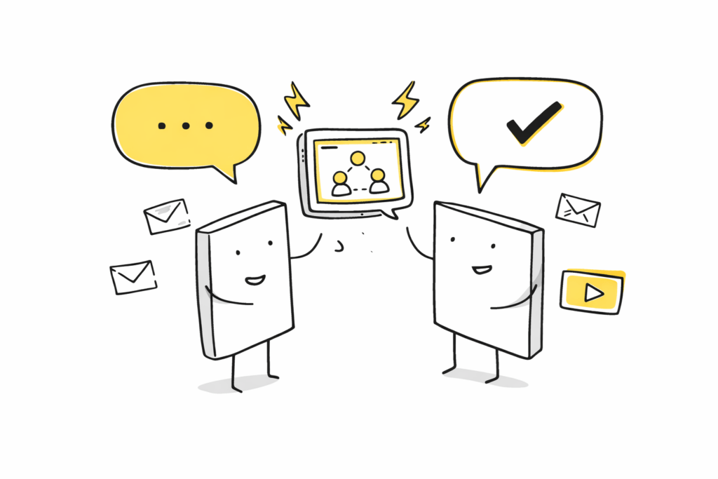 Kommunikation Zusammenarbeit